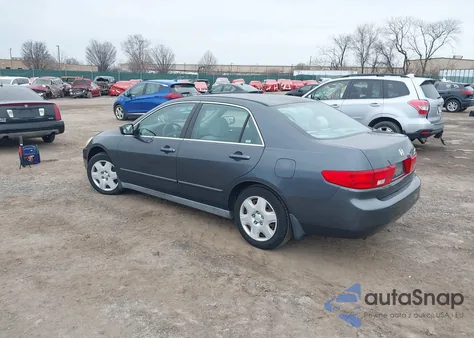 2005 Honda Accord 3.0 Lx из США, поврежденный, VIN 1HGCM66355A042804
